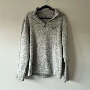 Realtree‎ Gray Pullover Sweater Womens Large Long Sleeve Mock Neck